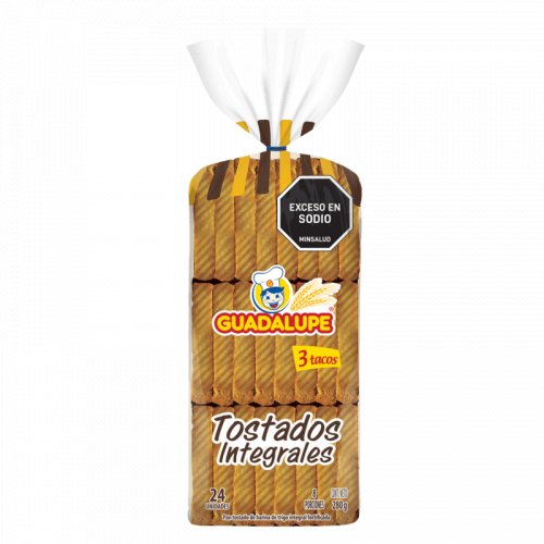 Tostadas Guadalupe Integrales  X24 und 280 g