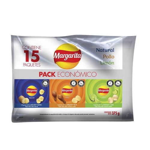 Papas Margarita Surtida x 15 und 25 g