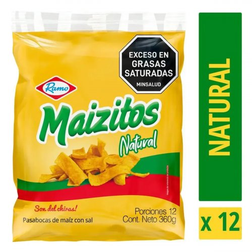 Maizitos Ramo Natural 12 und x 30 g