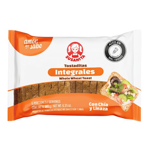 Tostaditas Susanita Integral 180 g