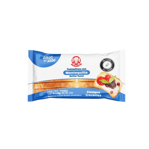 Tostaditas Susanita Mantequilla 90 g