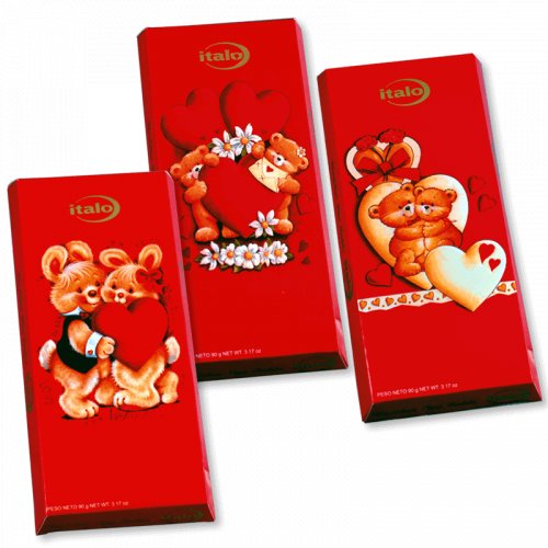 Chocolate Italo Enamorados 90 g und