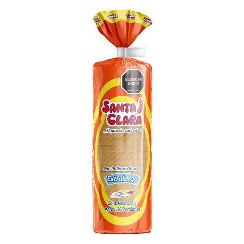 Pan Santa Clara Pullman Extralargo 550 g