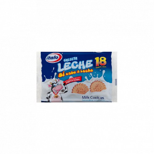 Galleta Italo Leche X 18 und