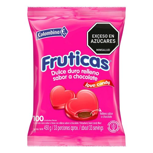 Dulce Fruticas Colombina x 100 und Love Candy