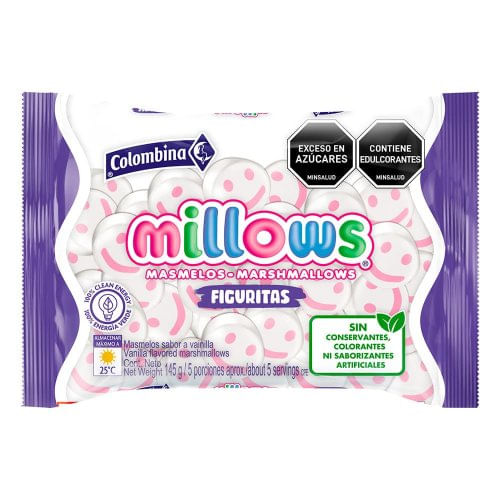 Masmelos Millows Colombina Caritas 145 g