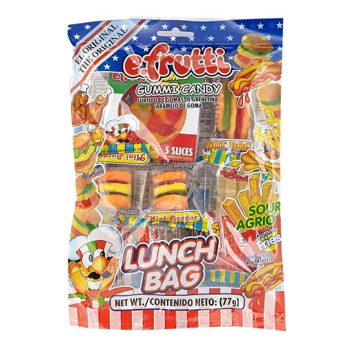 Gomas Efrutti Lunch Bag Multicolor x 77 g