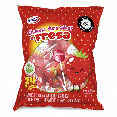 Chupeta De Fresas Italo 24 und