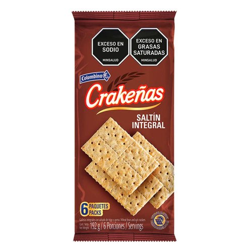 Galleta Crakenas x6 und Salt. Integ