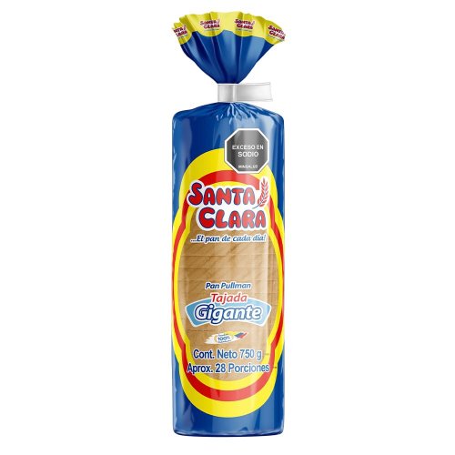 Pan Blanco Santa Clara Extra 750 g