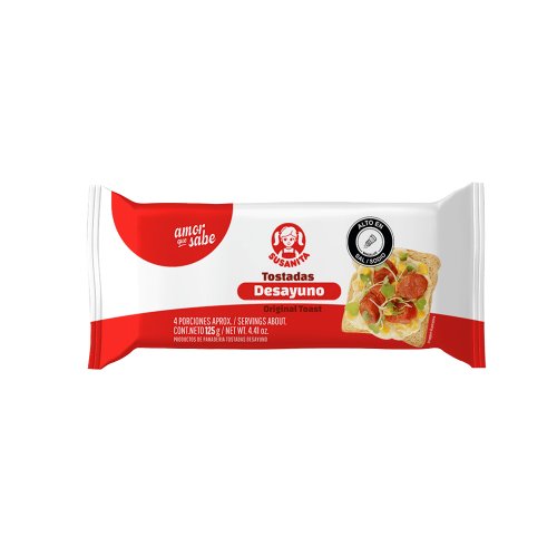 Tostada Susanita Tipo Desayuno Integral 2 Tacos 125 g
