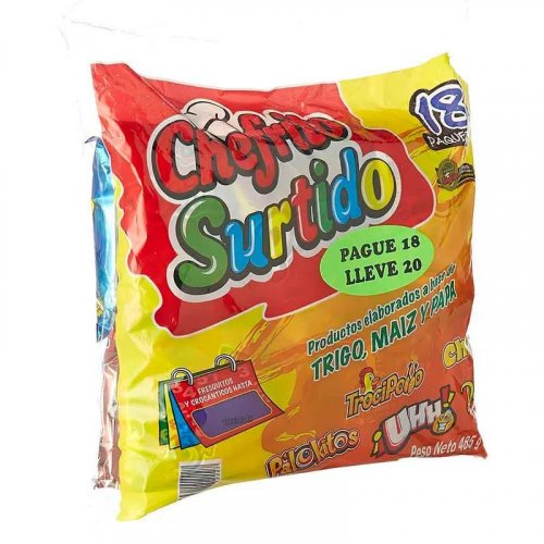 Surtido Chefrito Multipack x18  und