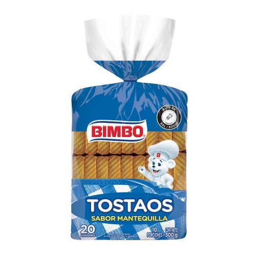 Tostaos Bimbo Mantequilla X20 und 300 g