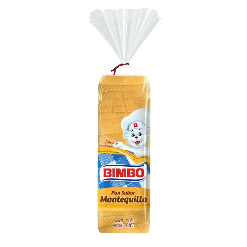 Pan Bimbo Mantequilla 600 g