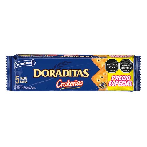 Galleta Crakeñas Doradita 5 Tacos 455 g
