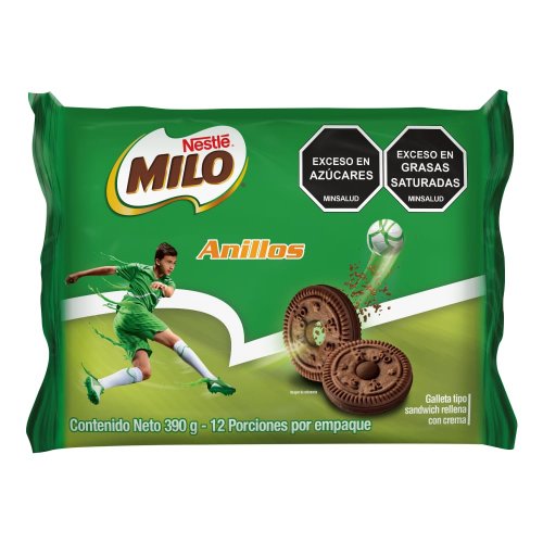 Galleta Milo Anillos x12 und