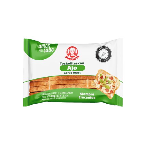 Tostadas Susanita Ajo 250 g