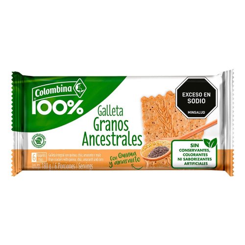 Galletas Crakinua X6 und Granos Ancestrales 180 g