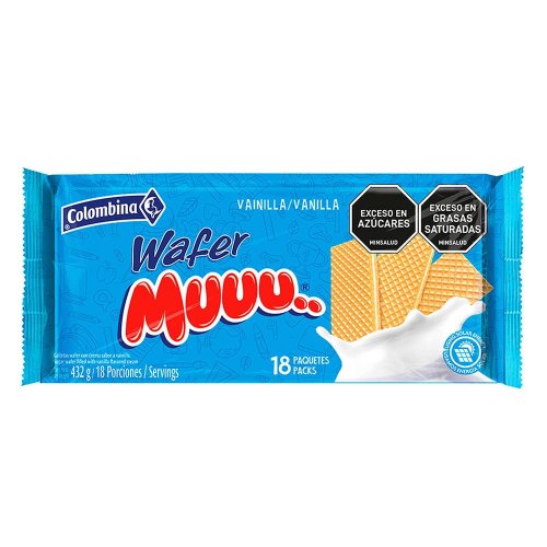 Galleta Wafers Max 18 und/Vainilla
