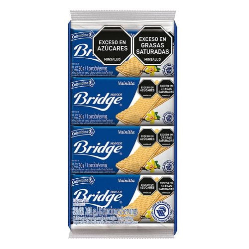 Galletas Bridge *8 und Vainilla 240 g