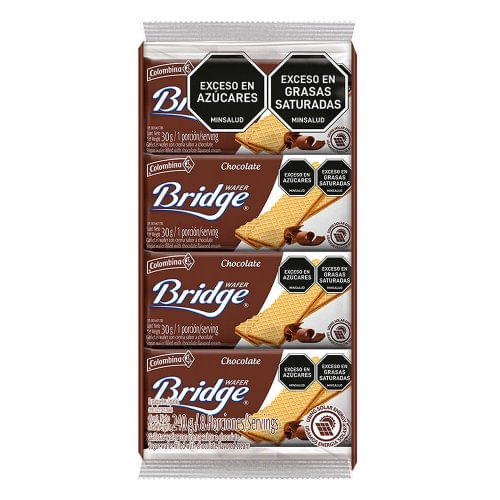 Galletas Bridge X8 und Chocolate 240 g