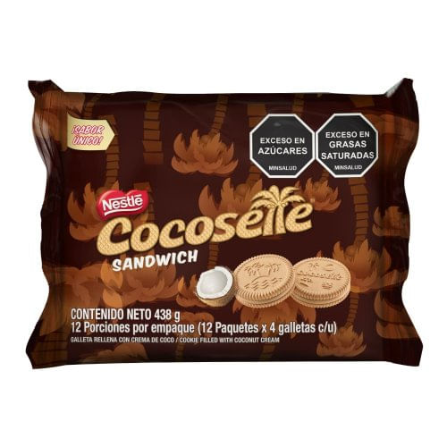 Galleta Cocosette x 12 x 36.5 g Sandwich