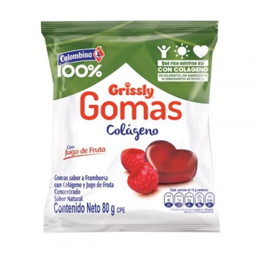 Gomas grissly 80 g Colageno