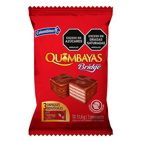 Galleta Quimbaya Brigde 51.6 g