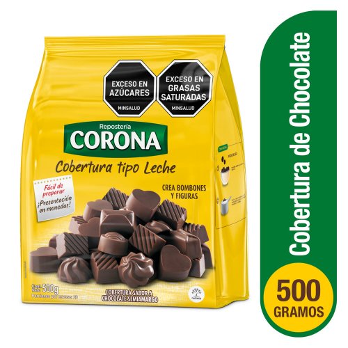 Cobertura De Chocolate Corona Doypack 500 g