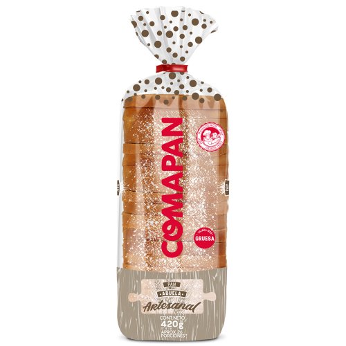 Pan Comapan Tajado 420 g De La Abuela