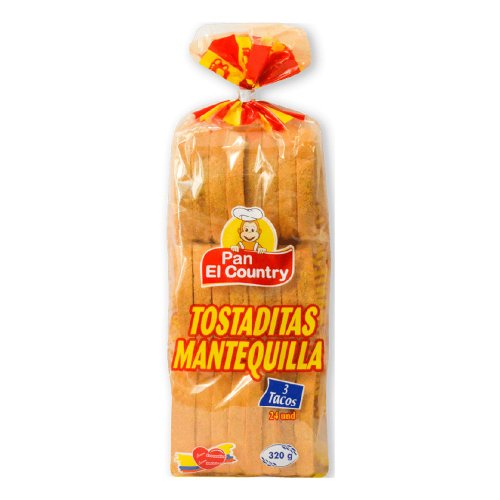 Tostadas El Country Mantequilla 320 g