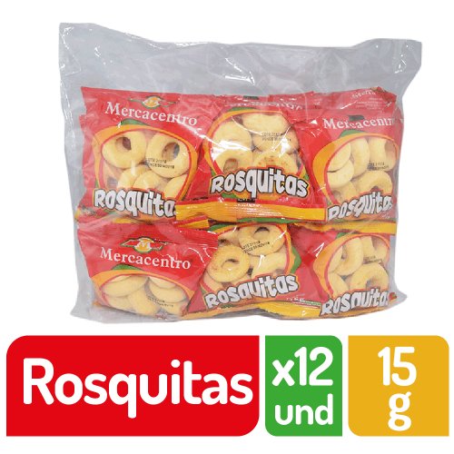 Rosquitas Mercacentro 12 und x 15g c/u