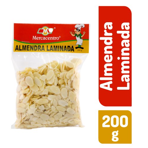 Almendra Mercacentro 200 g Laminada