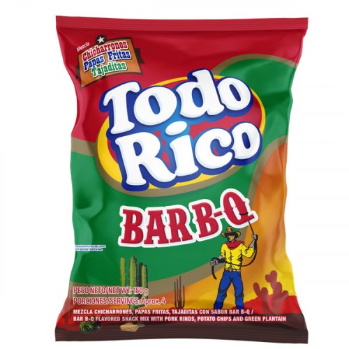 Todo Rico Súper Ricas Bbq 150 g