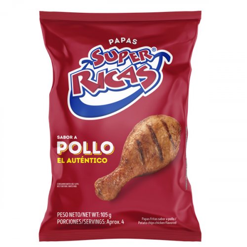 Papas Súper Ricas Pollo 105 g