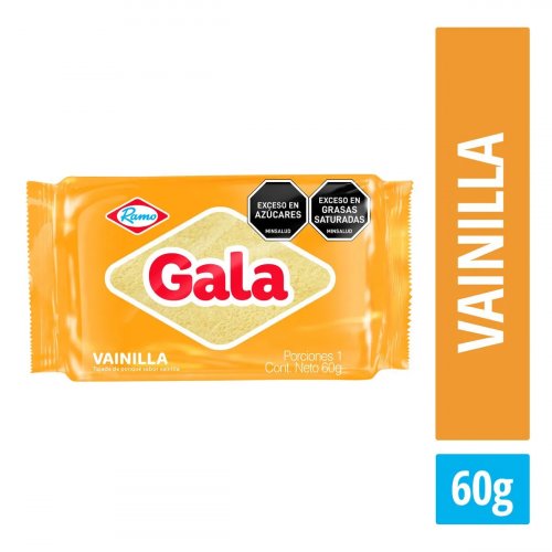 Ponqué Gala Ramo Tajada Vainilla 60 g