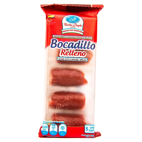 Bocadillos Del Valle x 45 g Relleno