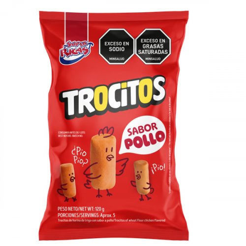 Trocitos Super Ricas Pollo  x 120  g