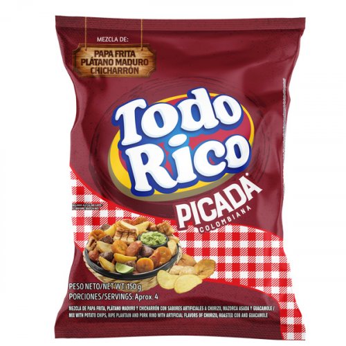 Todo Rico Super Ricas Picada x 150 g