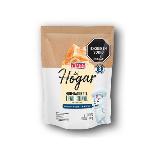 Baguette Tradicional 8 x 50 g