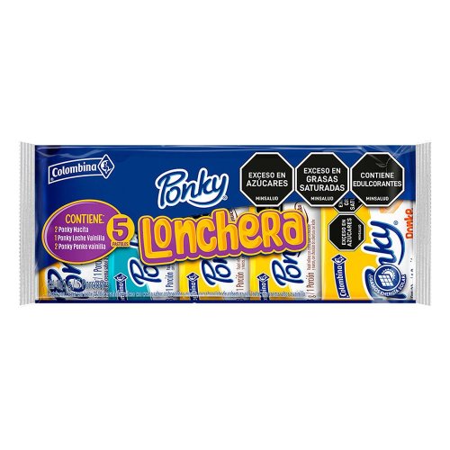 Pastel Ponky Lonchera x 165 g