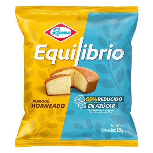 Ponque Redondo Ramo Equilibrio x 220 g