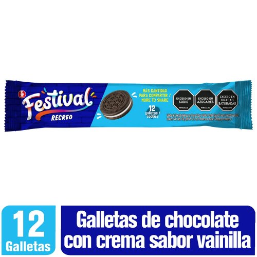 Galletas Festival Recreo x 108 g