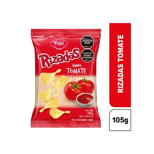Papa Rizadas Familiar Tomate x 105 g