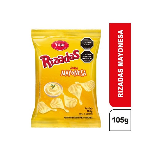 Papa Rizadas Familiar Mayonesa x 105 g