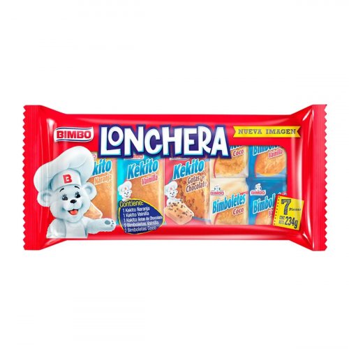 Lonchera Bimbo Ponquesitos x 194 g