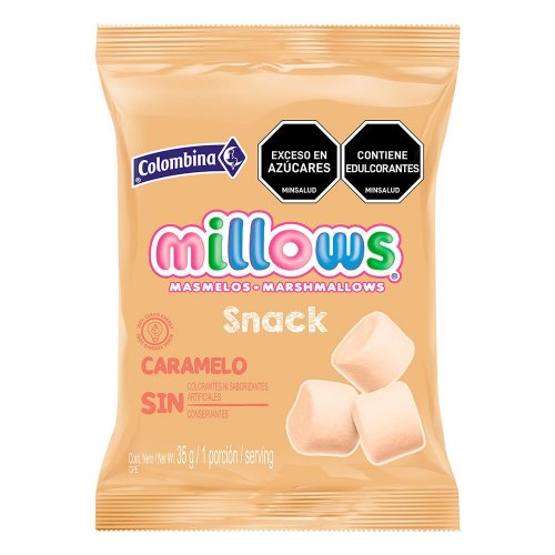 Millows Snack Caramelo x 35g