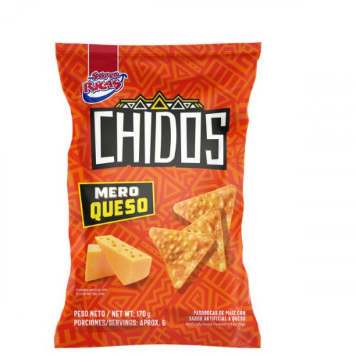 Chidos Super Ricas Mero Queso x 170 g