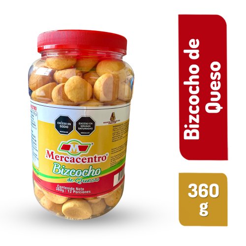 Bizcocho Mercacentro De Queso x 360 g