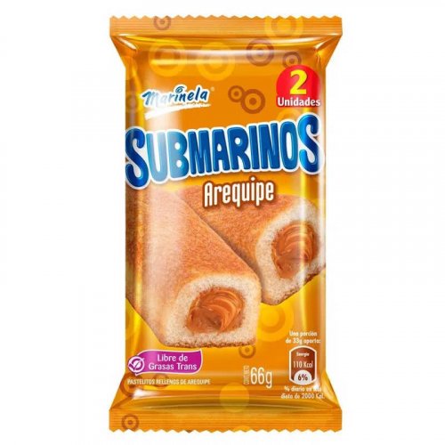 Submarino Bimbo Arequipe x 66 g